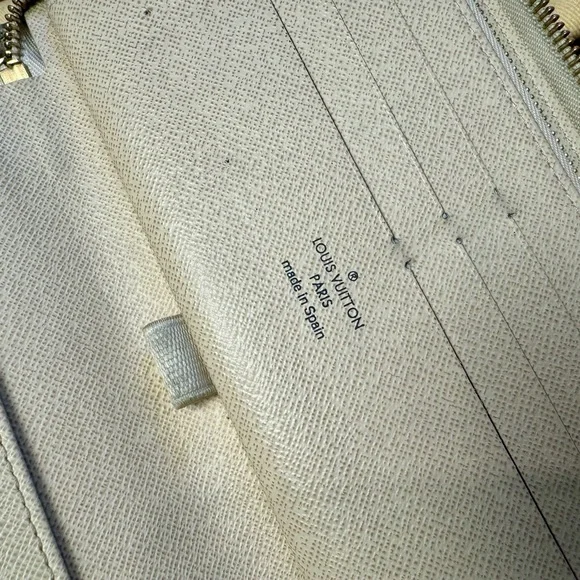 Louis Vuitton Zippy Organizer Damier Azur canvas - Picture 10 of 15